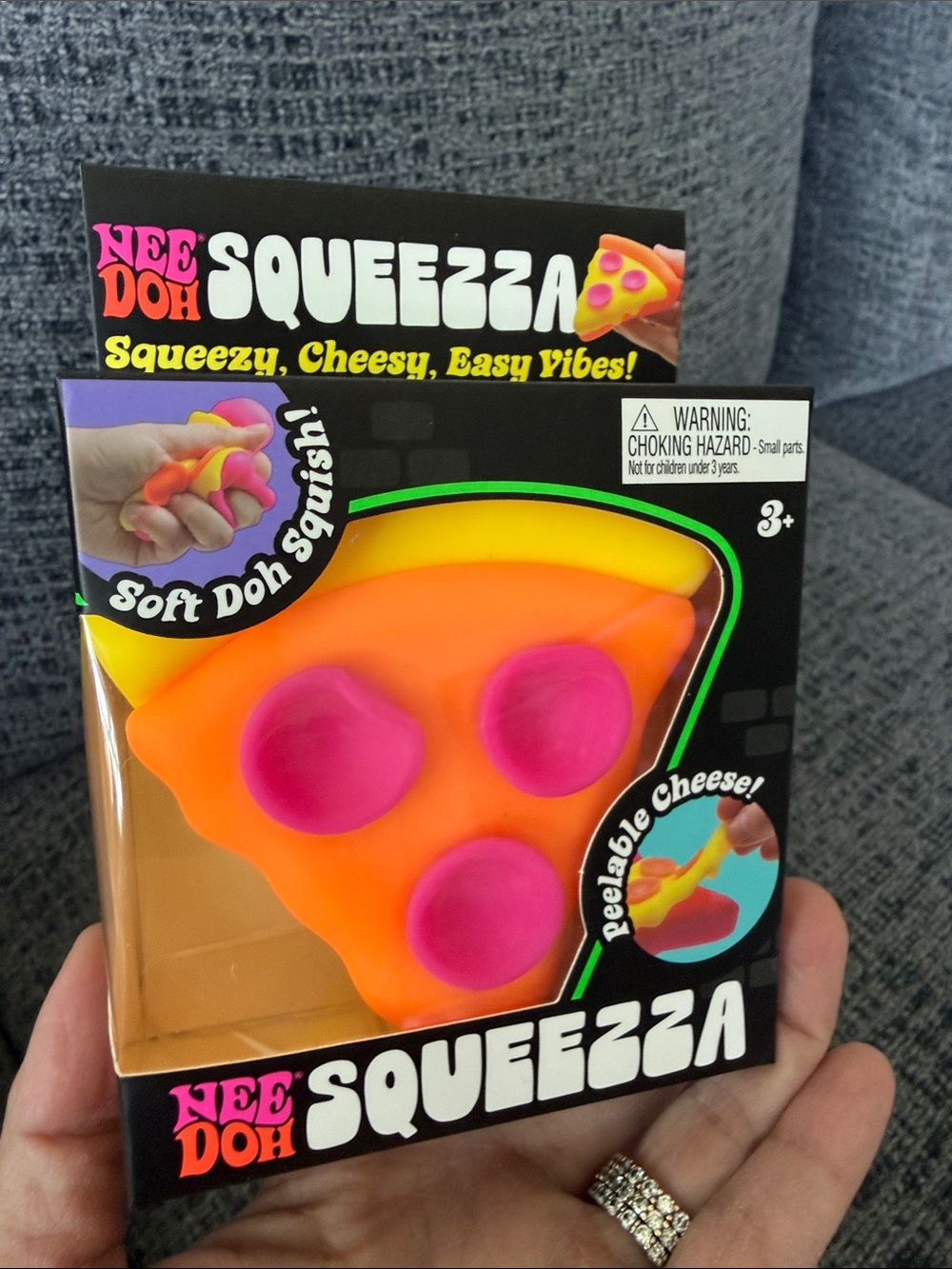 BNIB NeeDoh Squeezza, Yellow